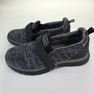 Anodyne No. 11 Sport Trainers, Black/Grey, Women's 7.5 M Diabetic Shoe